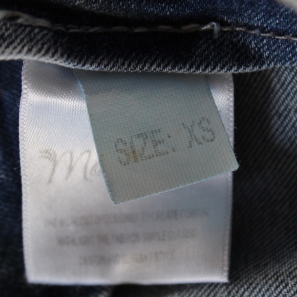 Mailinniao Lace Up Corsette Bodycon Vintage Wash Skinny Jeans XS preowned - Picture 14 of 14